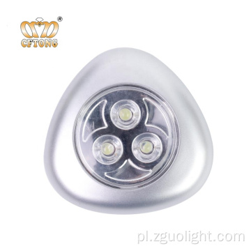 Kolorowe aluminium 3 LED Touch Light